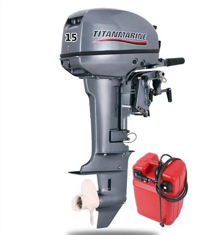 2 स्ट्रोक 18hp आउटबोर्ड मोटर नाव इंजन